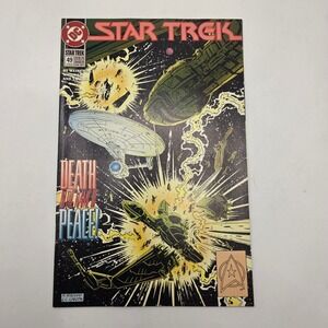 DC Comics Star‎ Trek #49 Comic Book Multi Space Battle Copper Age Sci-Fi 88